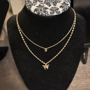 Butterfly necklace women’s